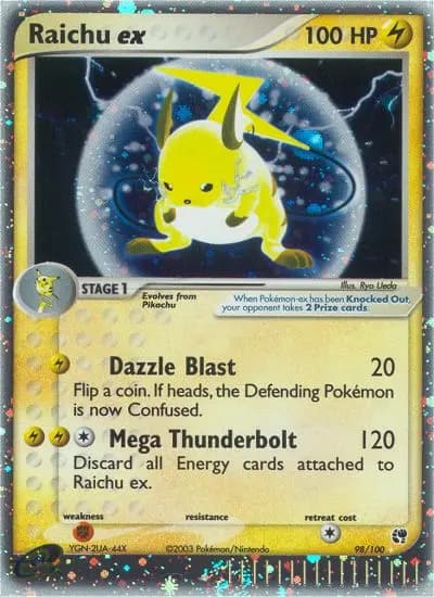Raichu ex #98 — Sandstorm