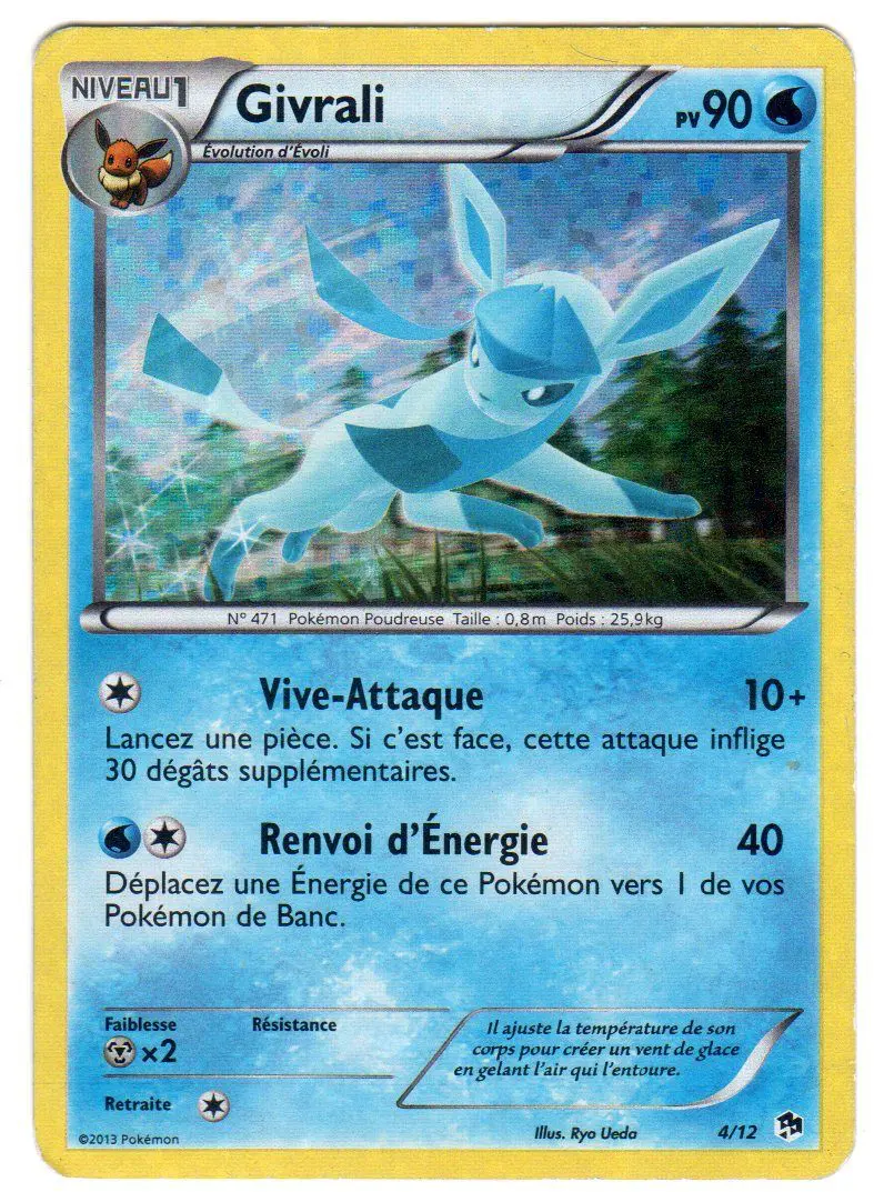 Carte Pokémon Givrali #4 — 2013 Promo McDonald's