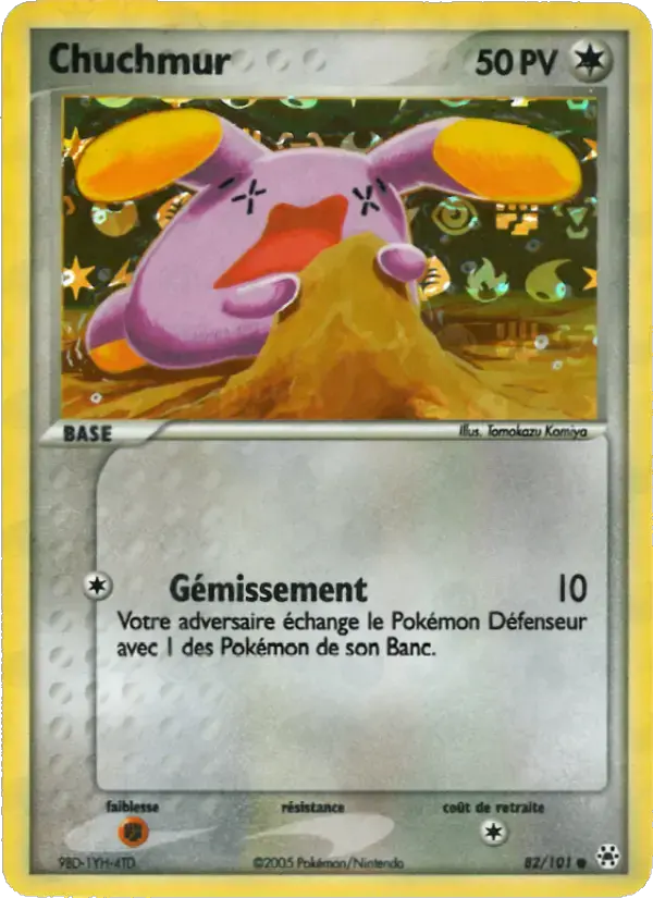 Carte Pokémon Chuchmur #82 — Légendes Oubliées