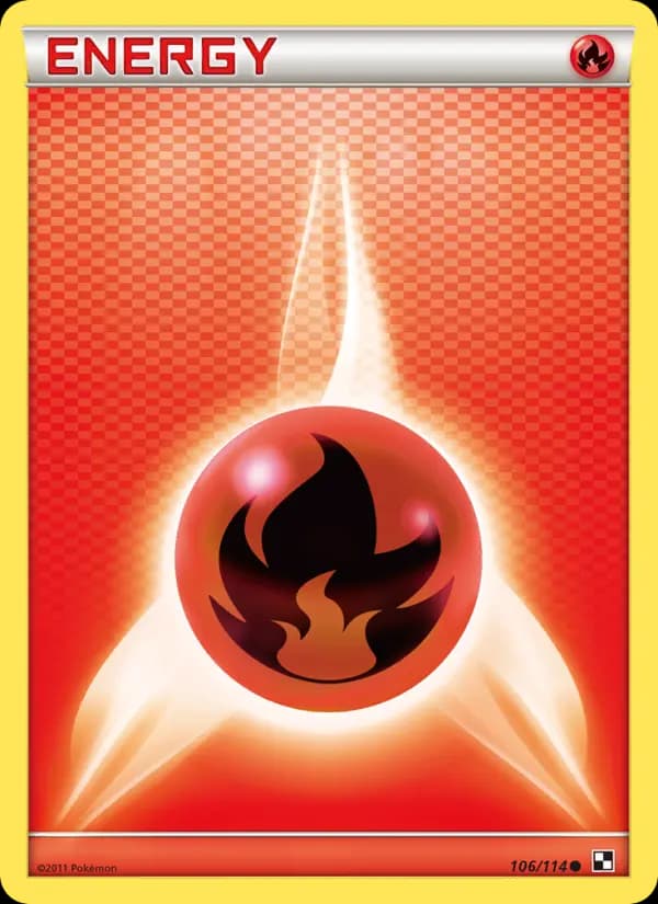 Fire Energy #106 — Black & White