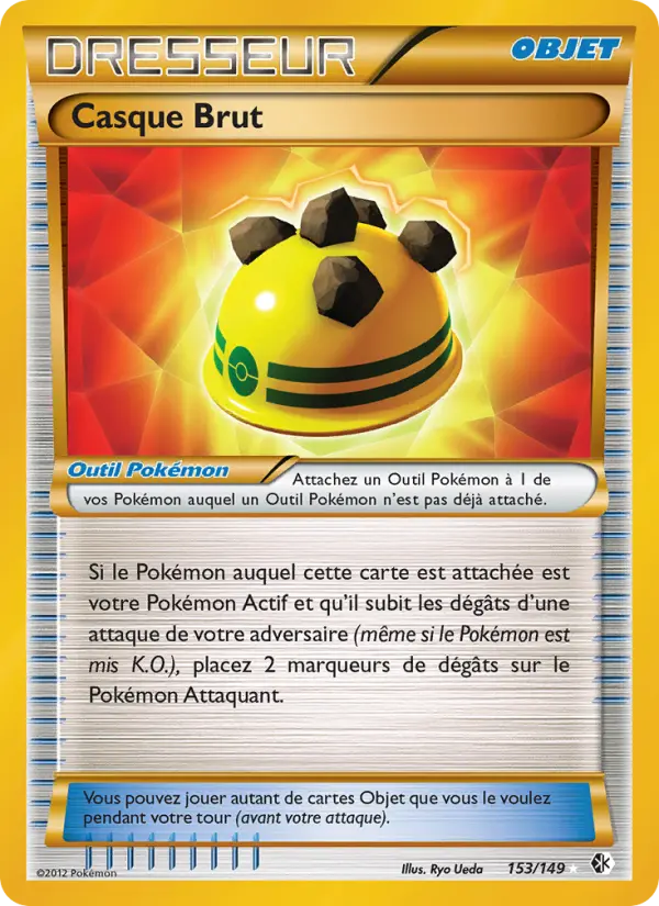 Carte Pokémon Casque Brut #153 — Frontières Franchies