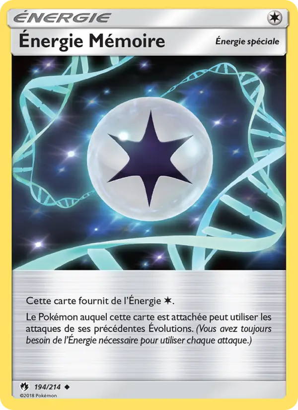 Carte Pokémon Énergie Mémoire #194 — Tonnerre Perdu