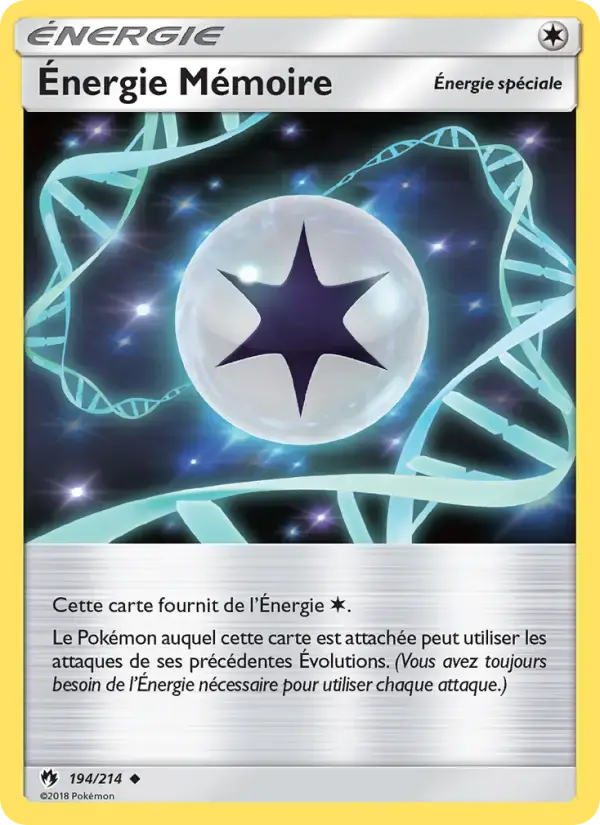 Carte Pokémon Énergie Mémoire #194 — Tonnerre Perdu