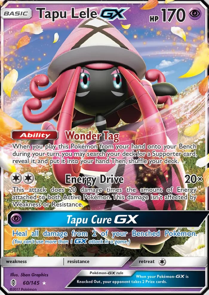 Tapu Lele GX #60 — Guardians Rising