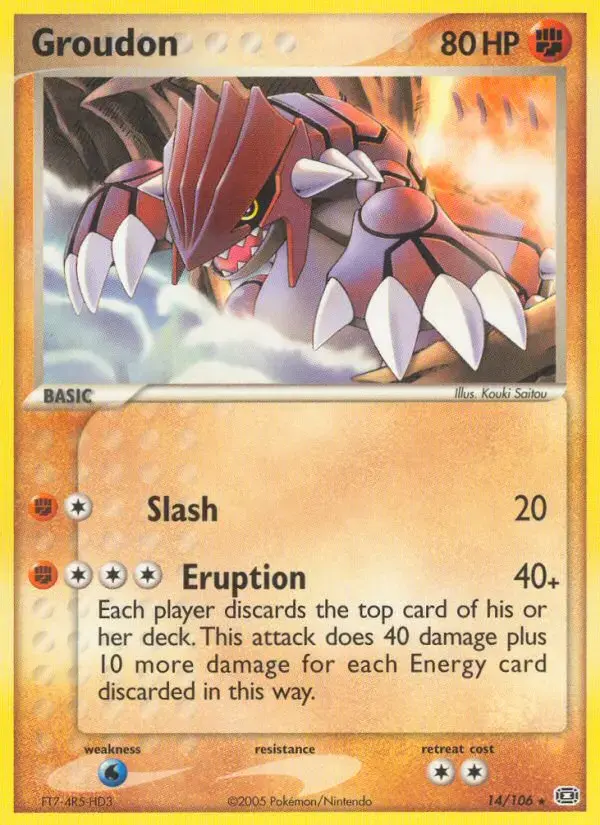 Groudon #14 — Emerald