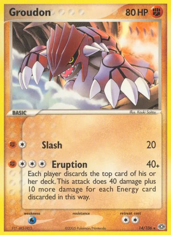 Groudon #14 — Emerald