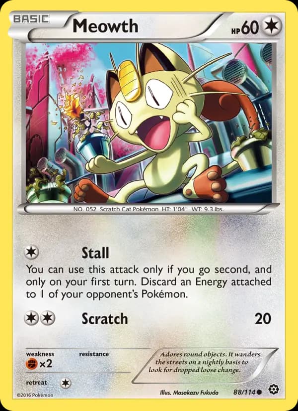 Meowth #88 — Steam Siege