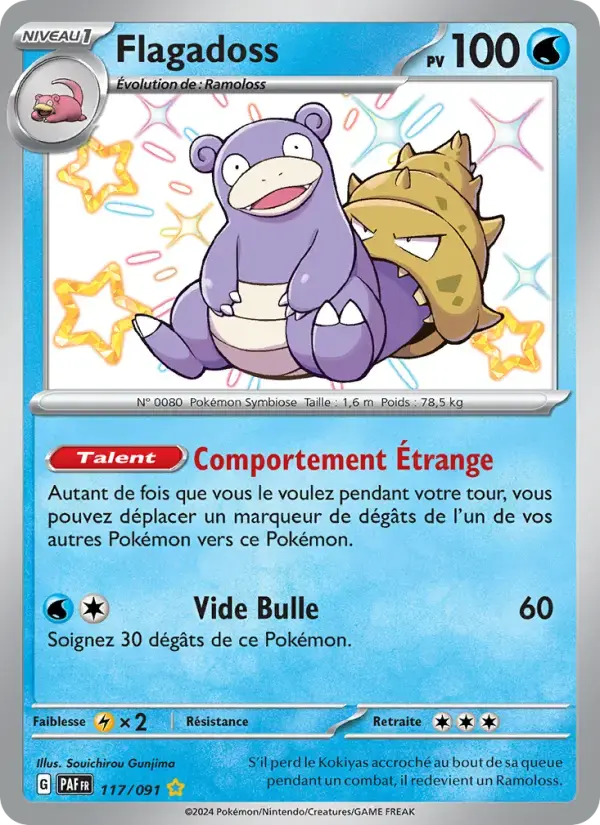 Carte Pokémon Flagadoss #117 — Destinées de Paldea