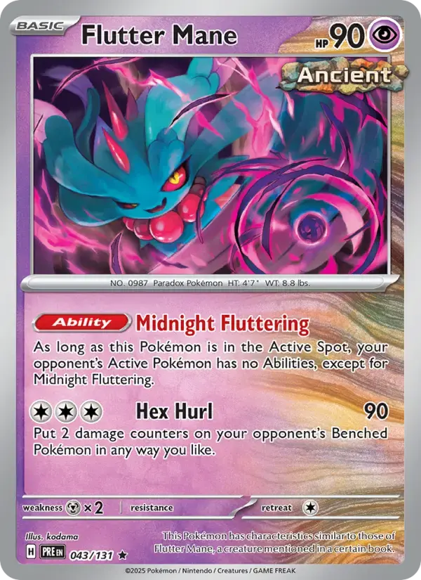 Flutter Mane #043 — Prismatic Evolutions