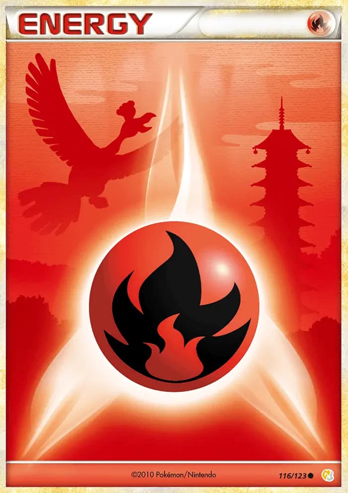 Fire Energy #116 — HeartGold SoulSilver
