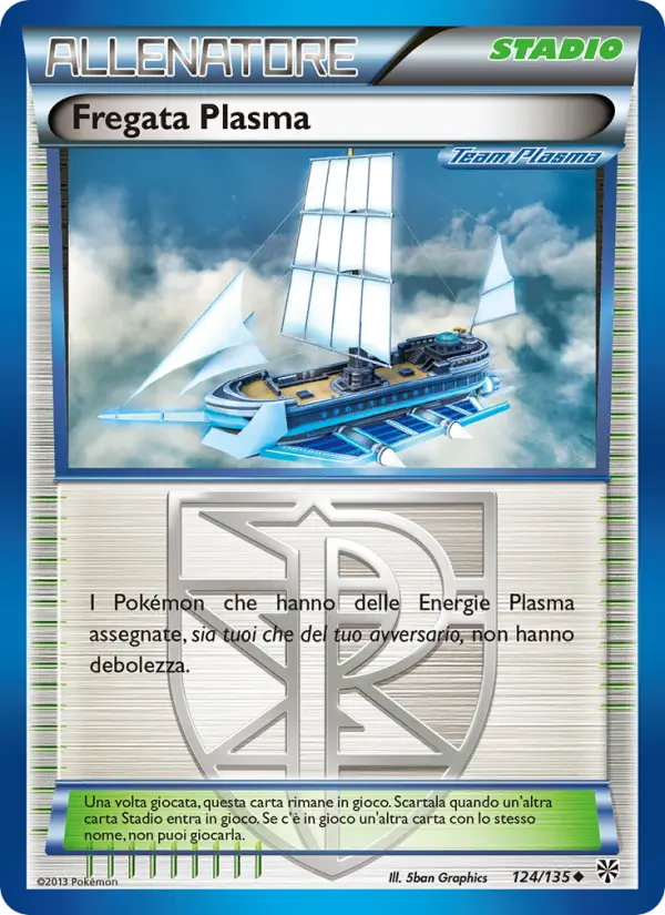 Carte Pokémon Frégate Plasma #124 — Tempête Plasma