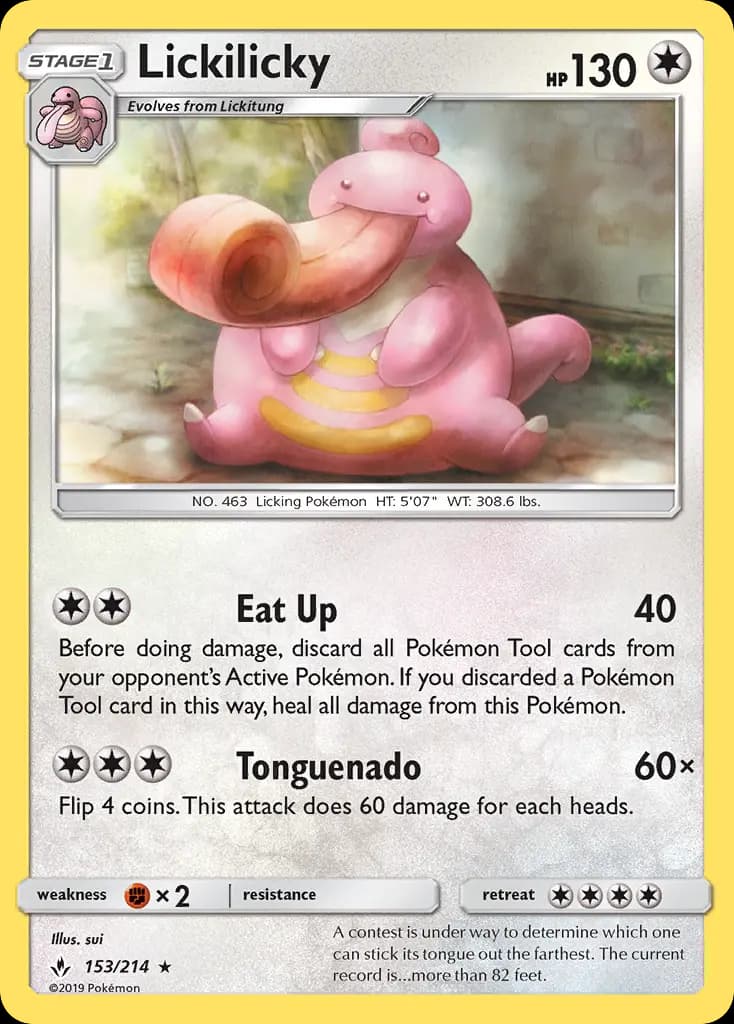 Lickilicky #153 — Unbroken Bonds