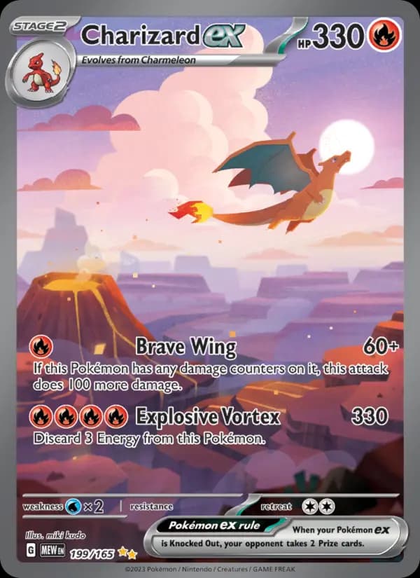 Charizard ex #199 — 151