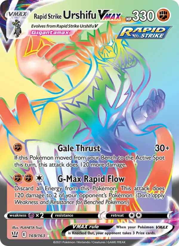 Rapid Strike Urshifu VMAX #169 — Battle Styles