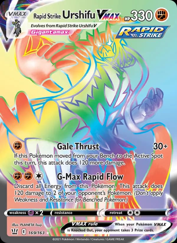 Rapid Strike Urshifu VMAX #169 — Battle Styles