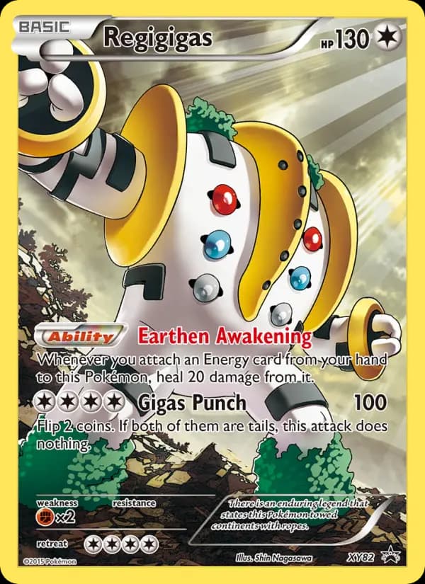 Regigigas #XY82 — XY Promos