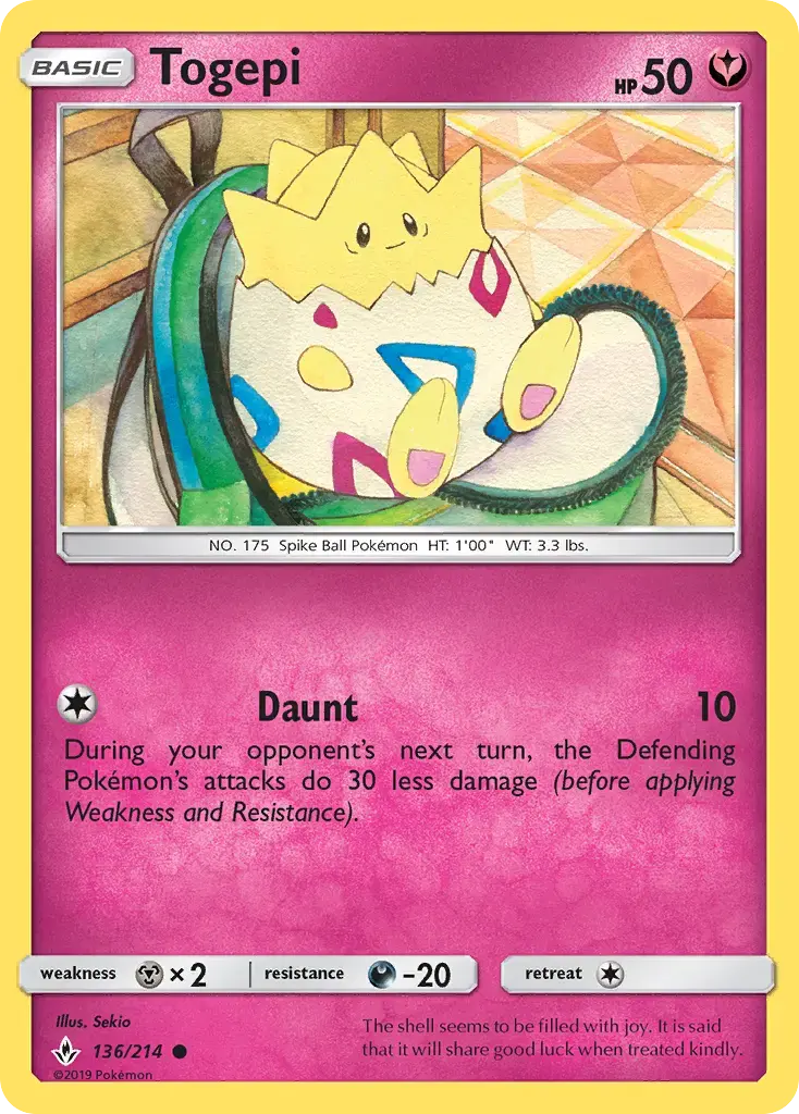 Togepi #136 — Unbroken Bonds