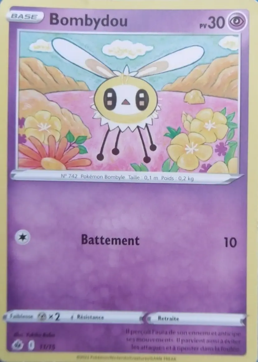 Carte Pokémon Bombydou #11 — 2022 Promo McDonald's