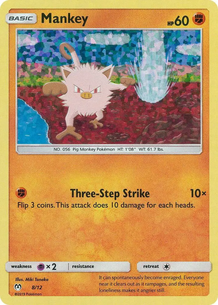 Mankey #8 — 2019 McDonald's Collection