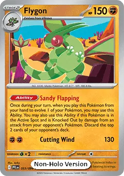 Flygon #053 Non Holo — Phantasmal Flames