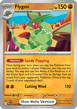Flygon #053 Non Holo — Phantasmal Flames
