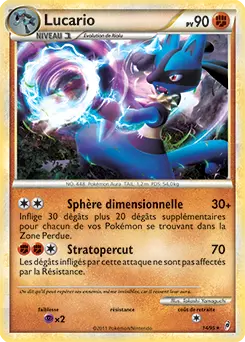 Carte Pokémon Lucario #14 — L'Appel des Légendes