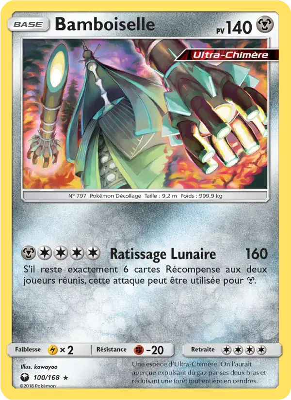 Carte Pokémon Bamboiselle #100 — Tempête Céleste
