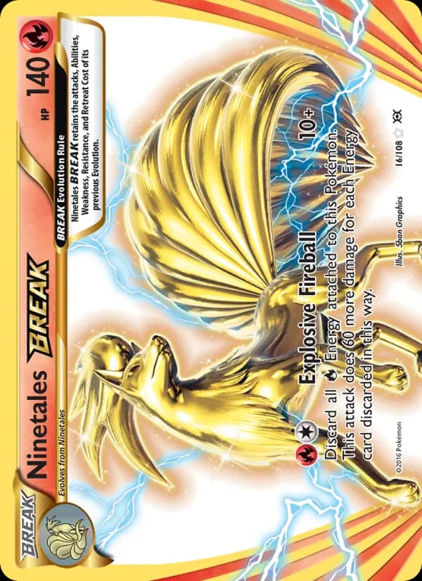 Ninetales BREAK #16 — Evolutions