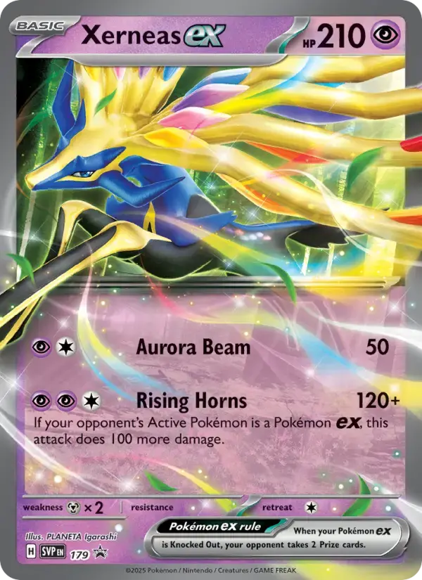 Xerneas ex #179 — Scarlet & Violet Promos