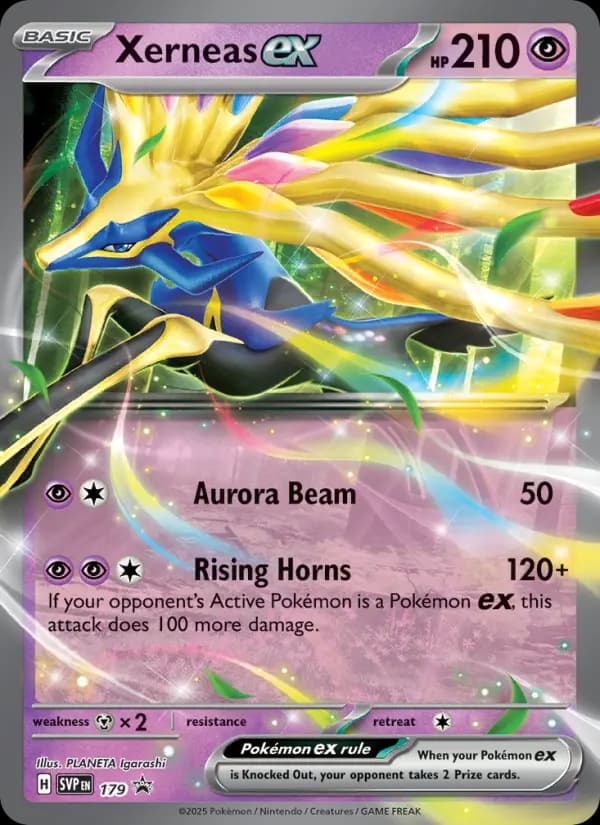 Xerneas ex #179 — Scarlet & Violet Promos