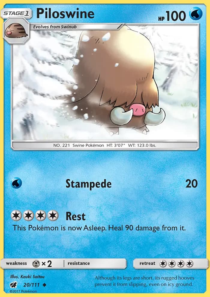 Piloswine #20 — Crimson Invasion