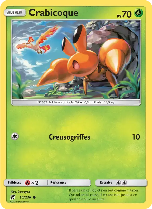 Carte Pokémon Crabicoque #10 — Harmonie des Esprits
