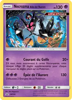 Carte Pokémon Necrozma Ailes de l’Aurore #SM106 — Promos Soleil et Lune