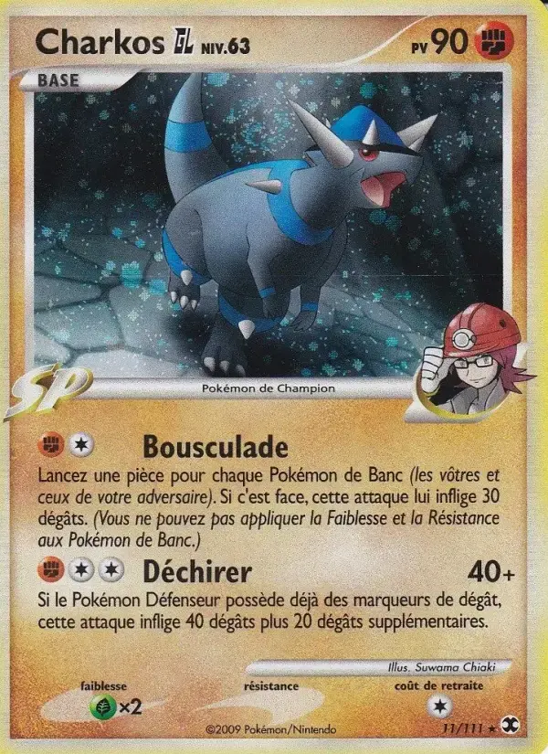 Carte Pokémon Charkos  Niv. 63 #11 — Rivaux Émergeants