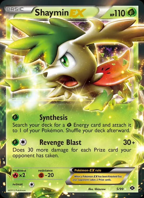 Shaymin-EX #5 — Next Destinies
