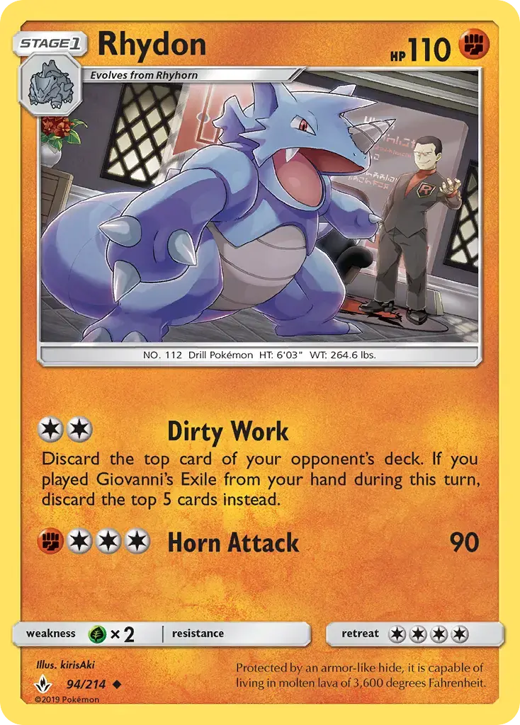 Rhydon #94 — Unbroken Bonds