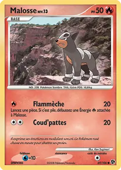 Carte Pokémon Malosse #69 — Duels au Sommet