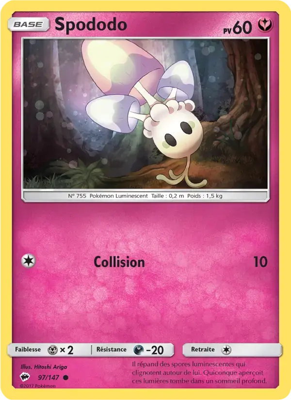 Carte Pokémon Spododo #97 — Ombres Ardentes