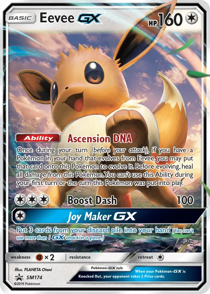 Eevee GX #SM174 — Sun & Moon Promos