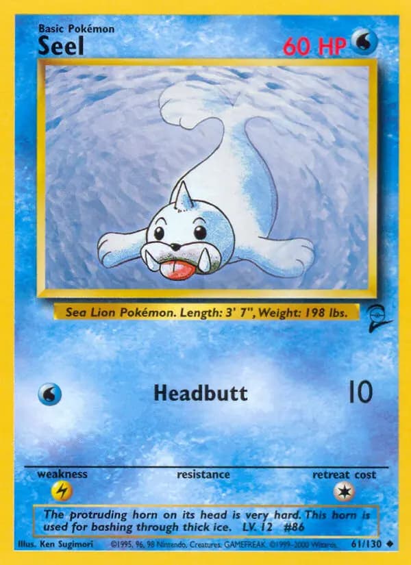 Seel #61 — Base Set 2
