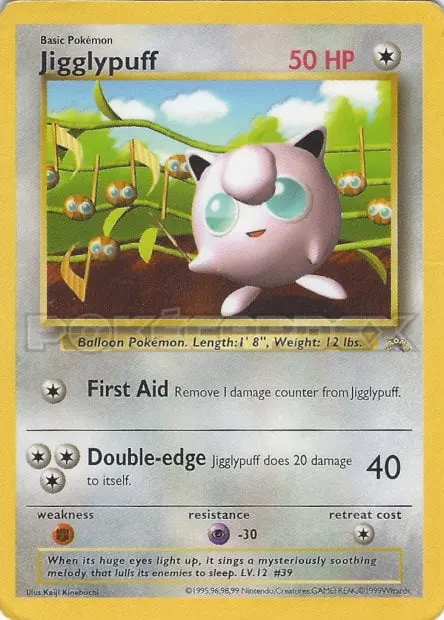 Carte Pokémon Rondoudou #2 — Promos Non Numérotées