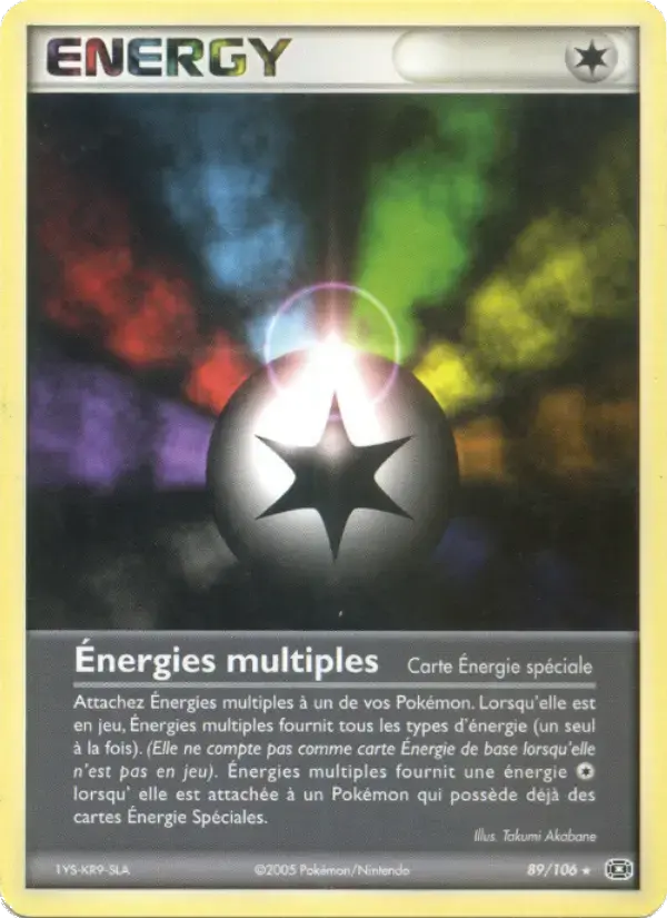 Carte Pokémon Énergies multiples #89 — Émeraude
