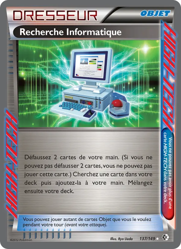Carte Pokémon Recherche Informatique #137 — Frontières Franchies