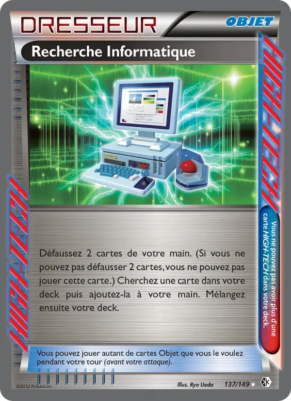 Carte Pokémon Recherche Informatique #137 — Frontières Franchies