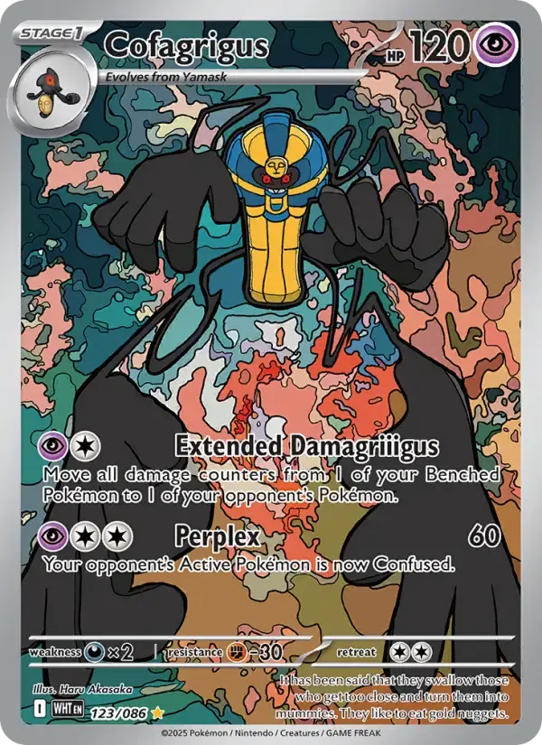 Cofagrigus #123 — White Flare