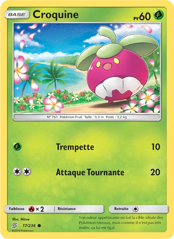 Carte Pokémon Croquine #17 — Harmonie des Esprits