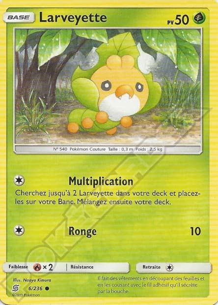 Carte Pokémon Larveyette #6 — Harmonie des Esprits