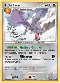 Carte Pokémon Ptera #15 — Aube Majestueuse