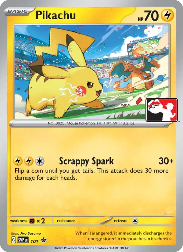Pikachu #101 — Scarlet & Violet Promos