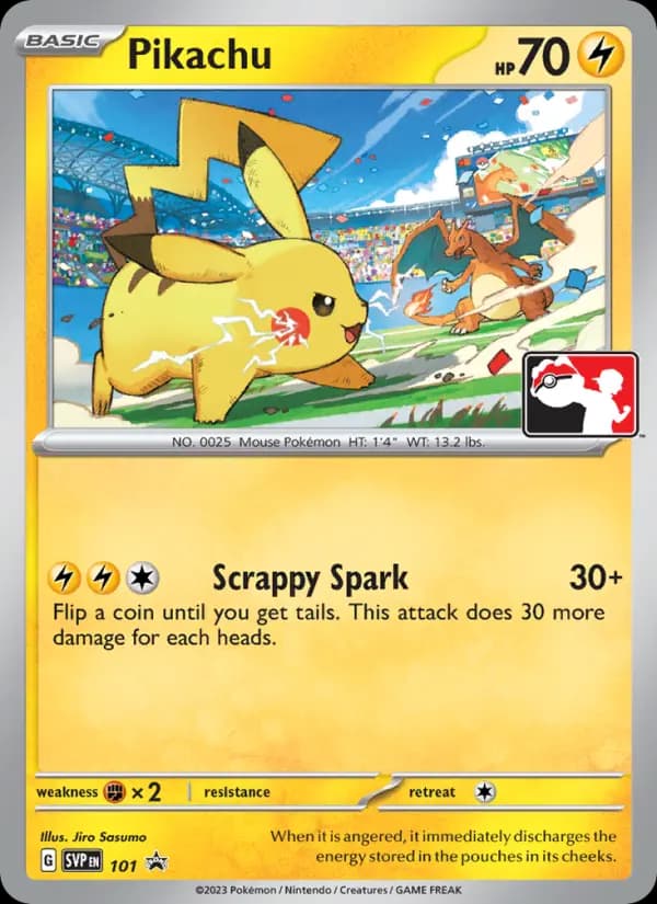 Pikachu #101 — Scarlet & Violet Promos